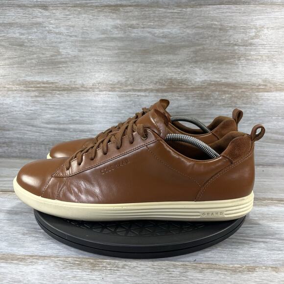 Cole Haan Men's Grand Crosscourt Traveler C36924 British Tan Sneakers Size 11 M - Picture 1 of 9